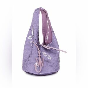 JW ANDERSON Purple / lilac Sequin Hobo Bag